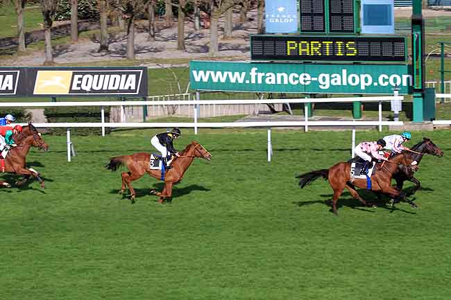 Arrivée quinté pmu PRIX DE LA PORTE DE MADRID à SAINT CLOUD