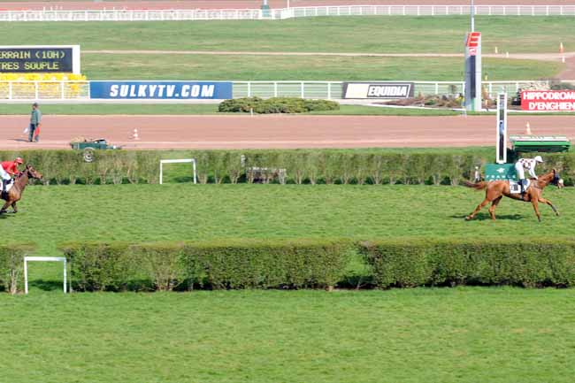 Arrivée quinté pmu PRIX DE LA VANOISE à ENGHIEN