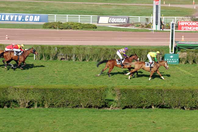 Arrivée quinté pmu PRIX BEAUTE DE COUR à ENGHIEN