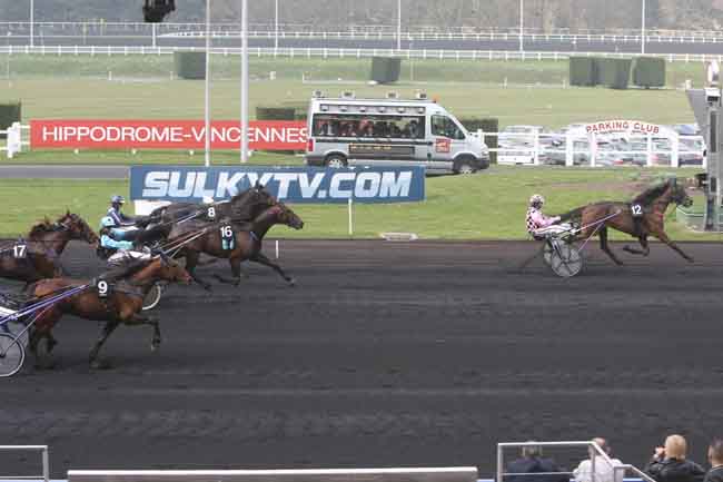 Arrivée quinté pmu PRIX DE GUEUGNON à PARIS-VINCENNES