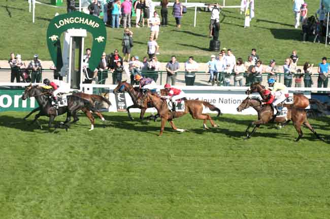 Arrivée quinté pmu PRIX DE LA PRO D2 (PRIX DE LA GALERIE D'APOLLON) à LONGCHAMP
