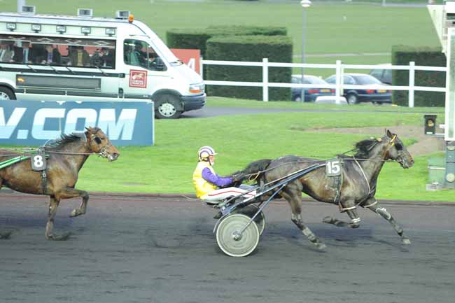 Arrivée quinté pmu PRIX EUKRATE à PARIS-VINCENNES