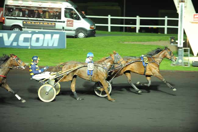 Arrivée quinté pmu PRIX ALGENIB à PARIS-VINCENNES