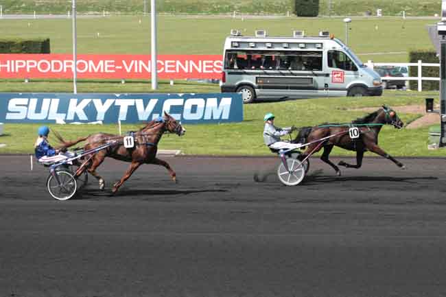 Arrivée quinté pmu PRIX DE CHATEAU-GAILLARD à PARIS-VINCENNES
