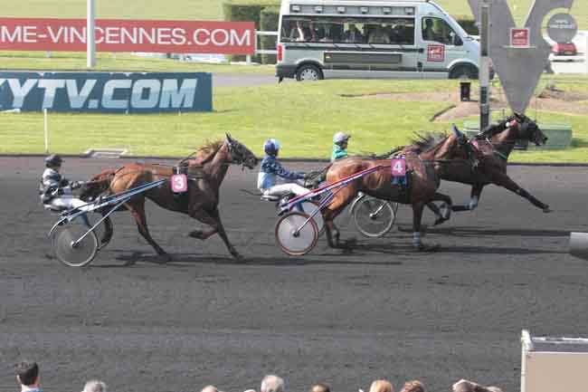 Arrivée quinté pmu PRIX HENRI LEVESQUE à PARIS-VINCENNES
