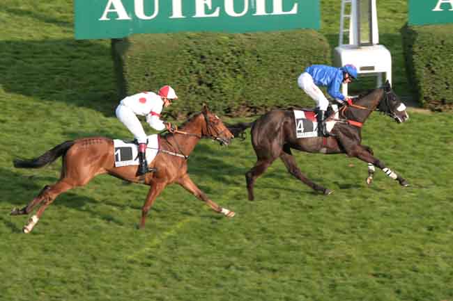 Arrivée quinté pmu PRIX PHILIPPE MENAGER à AUTEUIL