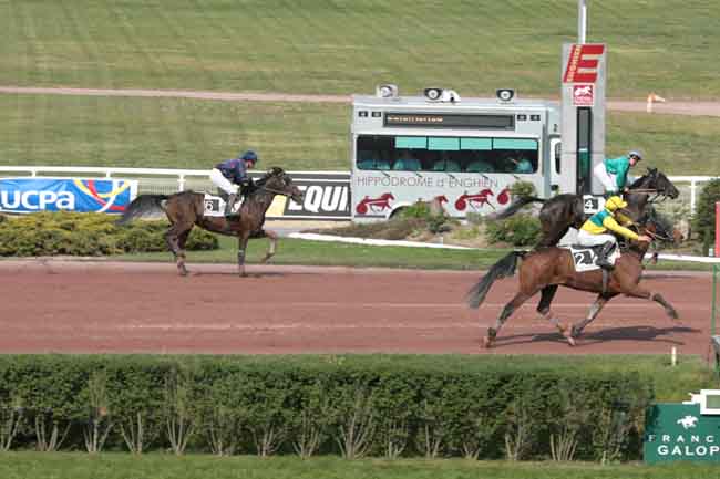 Arrivée quinté pmu PRIX DE LA VILLE DE SAINT-GRATIEN (PRIX PROFANE) à ENGHIEN