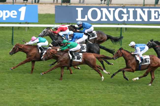 Arrivée quinté pmu PRIX DE FONTAINEBLEAU à LONGCHAMP