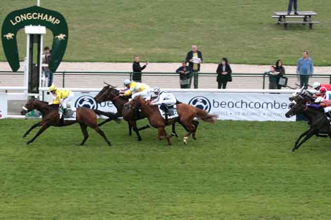 Arrivée quinté pmu PX DE BARBEVILLE - BEACHCOMBER HOTELS LE DINAROBIN *****LUXE à LONGCHAMP