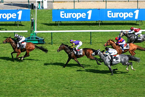 Arrivée quinté pmu PRIX DES PAVILLONS DE BERCY à LONGCHAMP