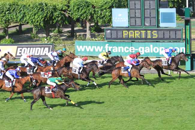 Arrivée quinté pmu PRIX DE LA VALLEE DU LOT à SAINT-CLOUD