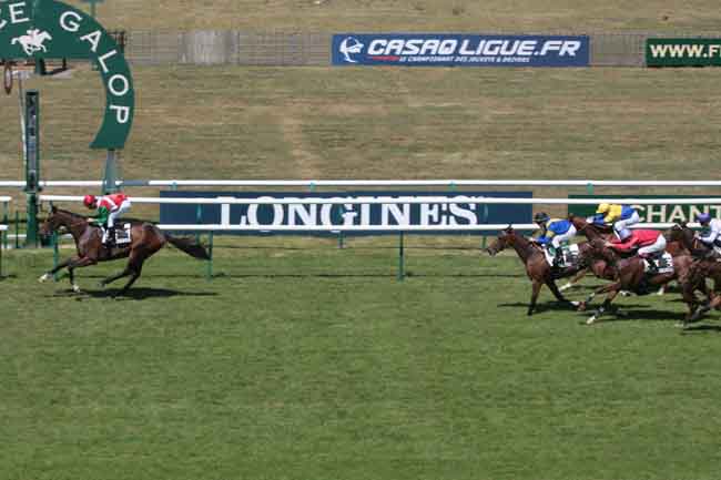 Arrivée quinté pmu PRIX DE LA VILLE DE LAMORLAYE à CHANTILLY