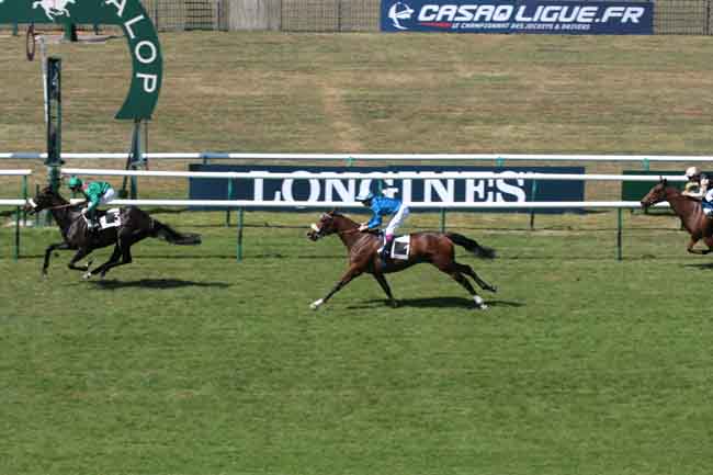 Arrivée quinté pmu PRIX DE LA CHAPELLE EN SERVAL à CHANTILLY
