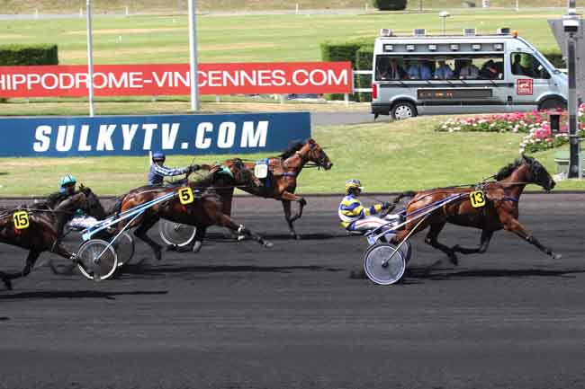 Arrivée quinté pmu PRIX DE MAMERS à PARIS-VINCENNES