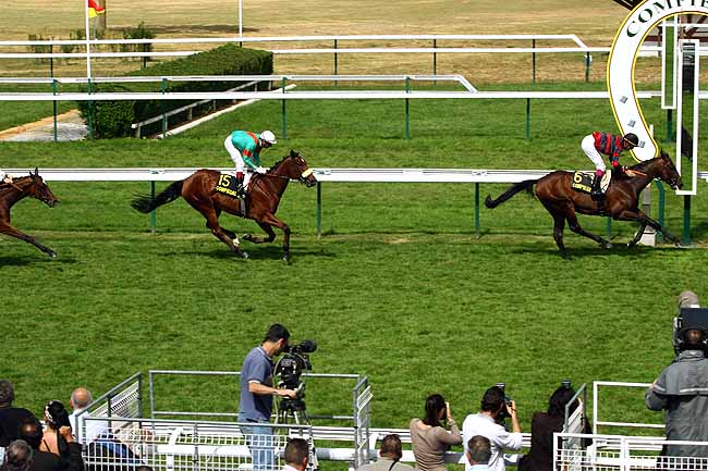 Arrivée quinté pmu PRIX PALOMELLE à COMPIEGNE