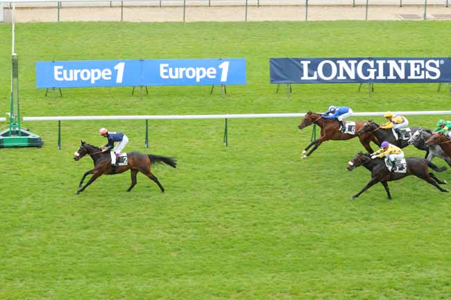 Arrivée quinté pmu PRIX DU PONT DES ARTS à LONGCHAMP