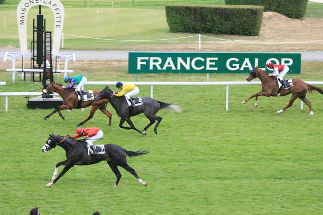 Arrivée quinté pmu PRIX NOIR ET OR à MAISONS-LAFFITTE