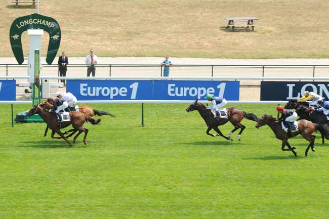 Arrivée quinté pmu PRIX DES TILLEULS à LONGCHAMP