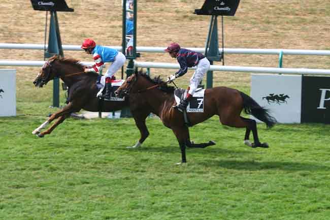 Arrivée quinté pmu PRIX DE LA MARDELLE à CHANTILLY