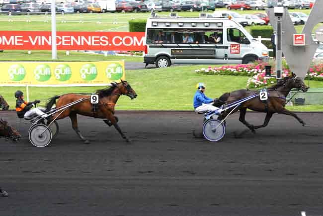 Arrivée quinté pmu PRIX ATOUT CHEVAL (PRIX RAYMOND FOUARD) à PARIS-VINCENNES