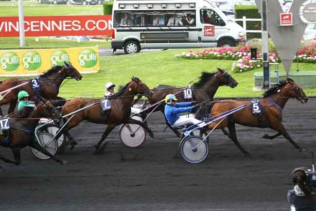 Arrivée quinté pmu PRIX RENE BALLIERE à PARIS-VINCENNES
