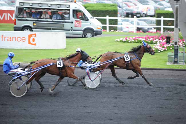 Arrivée quinté pmu PRIX TROPIQUES FM (PRIX SAPPHO) à PARIS-VINCENNES
