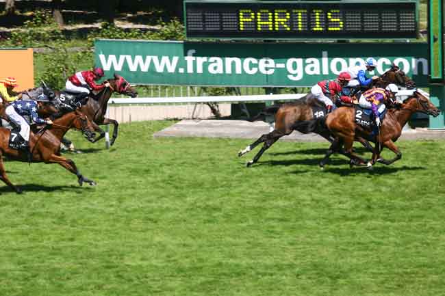 Arrivée quinté pmu PRIX ETIHAD AIRWAYS (PRIX D'AQUITAINE) à SAINT-CLOUD