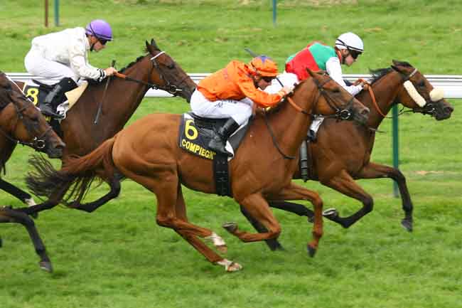 Arrivée quinté pmu PRIX SOCIETE GENERALE (PRIX DE L'AVESNOIS) à COMPIEGNE