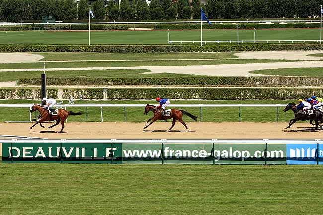 Arrivée quinté pmu PRIX DU MOLAY-LITTRY à DEAUVILLE