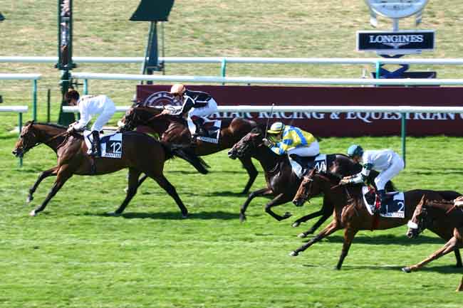 Arrivée quinté pmu PRIX DU BOIS LARRIS à CHANTILLY