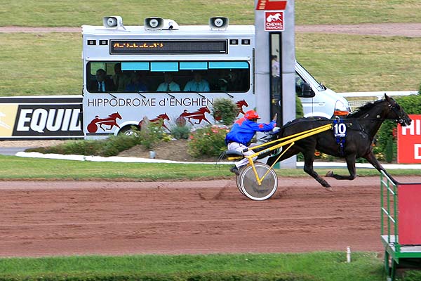 Arrivée quinté pmu PRIX DE LA PORTE DE CHARENTON à ENGHIEN