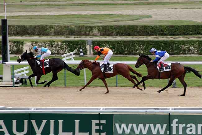 Arrivée quinté pmu PRIX DU FEUILLARD à DEAUVILLE