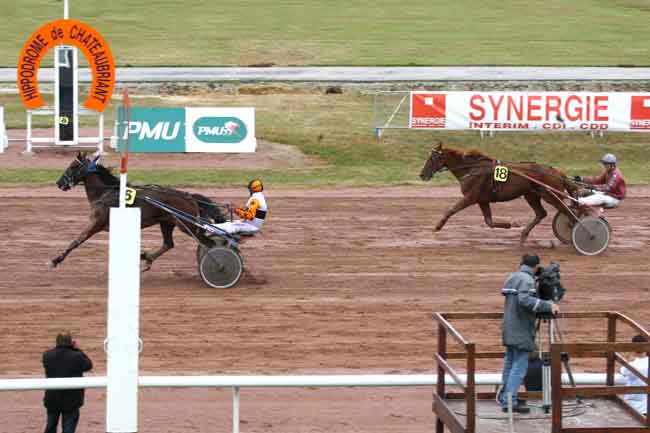 Arrivée quinté pmu PRIX DE SYNERGIE à CHATEAUBRIANT
