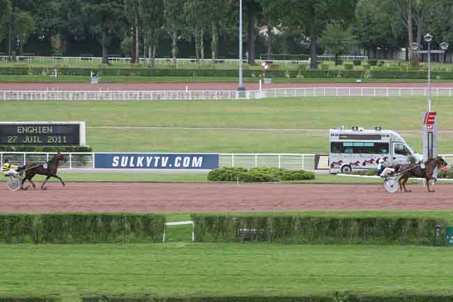 Arrivée quinté pmu PRIX DE LA CHAUSSEE D'ANTIN à ENGHIEN