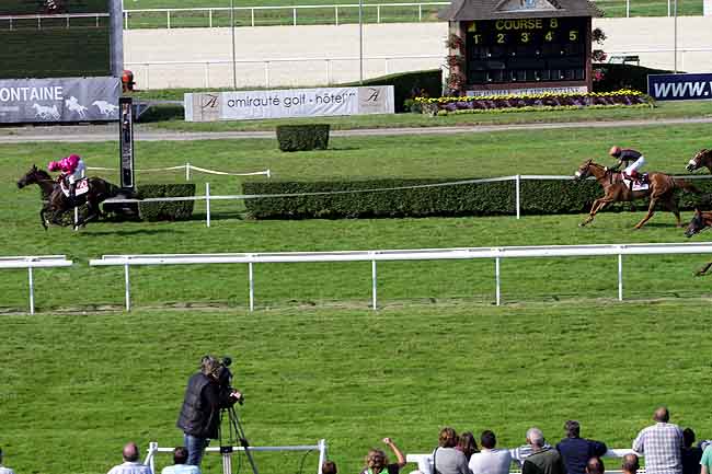 Arrivée quinté pmu PRIX ROSE MORNY DEAUVILLE (PRIX DES ORCHIDEES) à CLAIREFONTAINE