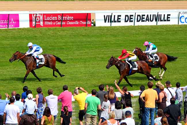 Arrivée quinté pmu PRIX ROTHSCHILD à DEAUVILLE