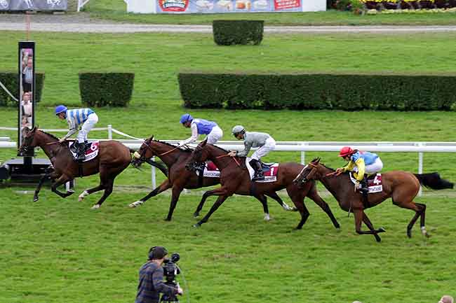 Arrivée quinté pmu PRIX DU GRAND TROU NORMAND ET IDAC (PRIX DE NEPTUNE) à CLAIREFONTAINE
