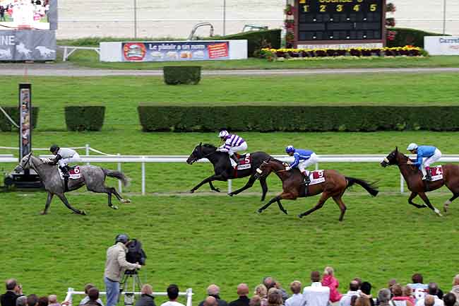 Arrivée quinté pmu PRIX DES FROMAGERIES GRAINDORGE (PRIX DE BROCOTTE) à CLAIREFONTAINE