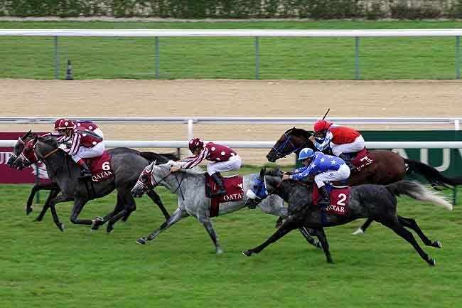 Arrivée quinté pmu DOHA CUP (EX PRIX MANGANATE) à DEAUVILLE