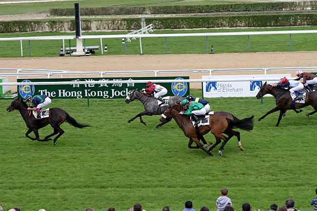 Arrivée quinté pmu PRIX DE POMONE - HARAS D'ETREHAM à DEAUVILLE
