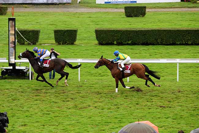 Arrivée quinté pmu PRIX DES BIGNONES à CLAIREFONTAINE