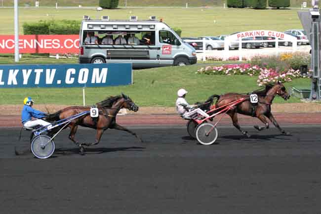 Arrivée quinté pmu PRIX DE MOLAY à PARIS-VINCENNES