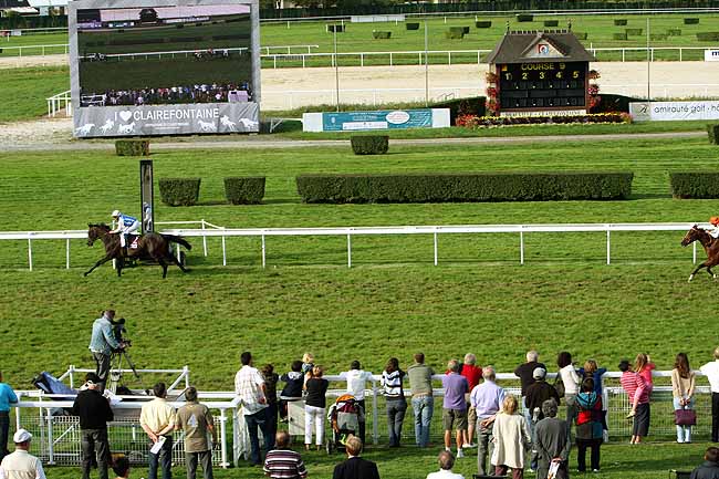 Arrivée quinté pmu PRIX DOBBLE (PRIX DE MONTATAIRE) à CLAIREFONTAINE