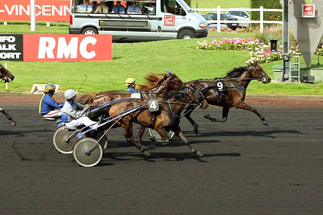 Arrivée quinté pmu PRIX EMILE WENDLING à PARIS-VINCENNES
