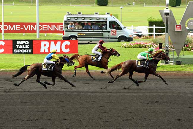 Arrivée quinté pmu PRIX DE BASLY à PARIS-VINCENNES