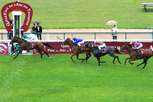 Arrivée quinté pmu QATAR PRIX DU MOULIN DE LONGCHAMP à LONGCHAMP