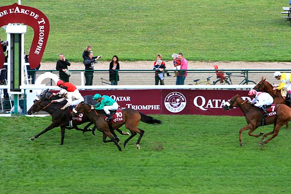 Arrivée quinté pmu QATAR PRIX GLADIATEUR à LONGCHAMP