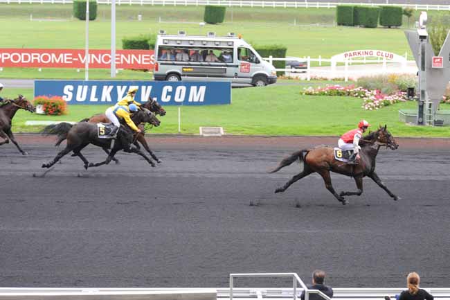 Arrivée quinté pmu PRIX ANDRE ROUER à PARIS-VINCENNES