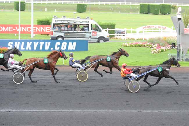 Arrivée quinté pmu PRIX DE DOLE à PARIS-VINCENNES
