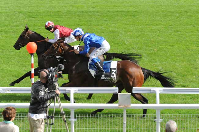 Arrivée quinté pmu PRIX SOURBIER à MAISONS-LAFFITTE